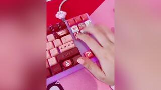 nezuko keycaps🌸💕✨ thanks  !!🍓 nezuko#demonslayer#asmr#keybordasmr#mechanicalkeyboard#GamerGirl#anime#鬼滅の刃 귀멸의칼날 pcgamer#kawaii