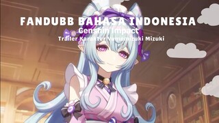 【FANDUB INDONESIA】Trailer Karakter Yumemizuki Mizuki — Mimpi di Atas piring | Genshin Impact