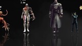 So sánh kích thước quái vật trong "Resident Evil"