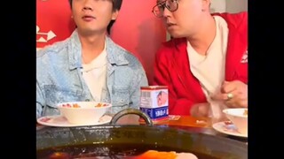 Is this a buffet at a hot pot restaurant?