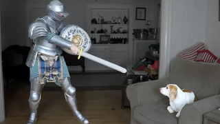 Dog Battles Knight สุนัขตลก Maymo