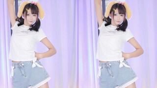 【鱼子酱】《Roly Poly》白色常服套装 直播跳舞录屏