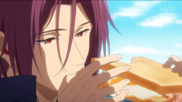 Matsuoka Rin, why are you so handsome when you get up? I'm really impressed. I can watch this scene 