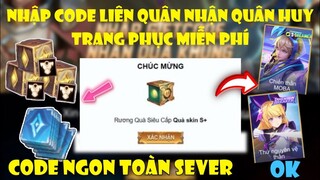 Liên Quân | Nhập Mã Code Liên Quân Mới Nhất Nay Nhận Skin Trang Phục FREE Và Quân Huy Cực Ngon