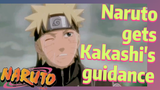 Naruto gets Kakashi's guidance