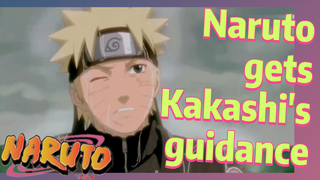 Naruto gets Kakashi's guidance