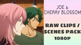 JOE and Cherry Blossom RAW clips/scenes pack 1080p Ep 1-12 | SK8 the infinity