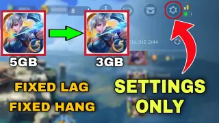 How To REDUCE MOBILE LEGENDS DATA STORAGE | Fix Lag, Hang, and FPS Drop