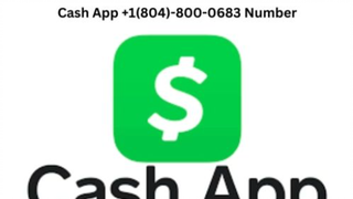Cash App +1(804)-800-0683 Number