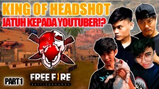 MOMEN TERBAIK SOLO VS SQUAD YOUTUBER FREE FIRE‼️|FRONTAL GAMING|BUDI01 GAMING|HIRO 10|EFDEWE