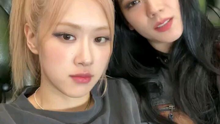 Rosé and Jisoo