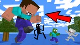 Monster School : Monsters Became A Super Big Giant Challenge - Funny Minecraft Animation