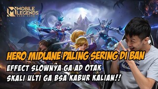HERO MIDLANE YG SELALU DI BAN DI MYTIC TINGGI!! LEBIH PILIH LAWAN PHARHSA DARI PADA INI HERO COK!!