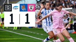 Real Sociedad vs Madrid CFF (1-1) | Resumen y goles | Highlights Liga F