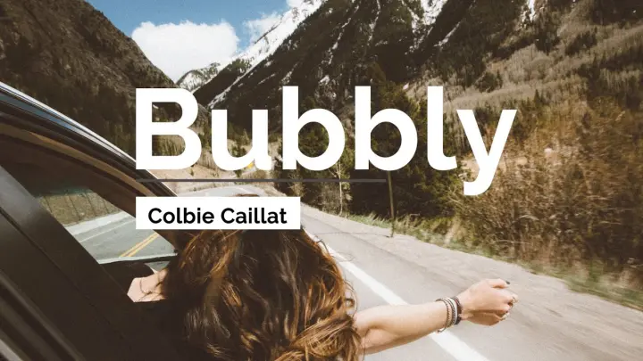 Bubbly - Colbie Caillat ( Lyrics ) | Good old days song