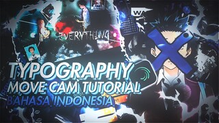 Typography Move Cam Tutorial Alight Motion - Bahasa Indonesia [English Subtitle]