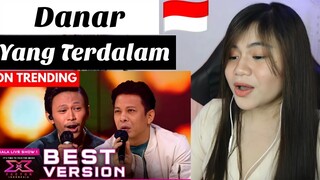 DANAR - YANG TERDALAM (NOAH) - X Factor Indonesia 2021 I FILIPINA REAKSI