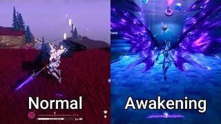 Crownless Normal vs Awakening! Gameplay Comparison