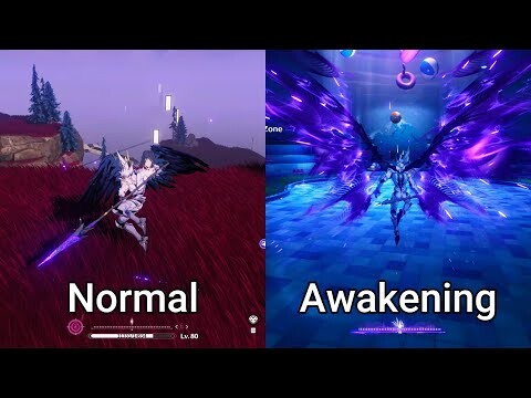 Crownless Normal vs Awakening! Gameplay Comparison