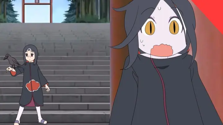 [Animation] If Naruto was drew in Nichijou style...