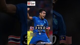 Thailand VS Malaysia||Semi Final Leg - 2||Aff Mitsubishi Elctric Cup 2022||#shorts #youtubeshorts