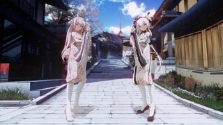 【MMD】宵々古今 / Yoiyoi Kokon - Tda Flower Princess Luka X Haku