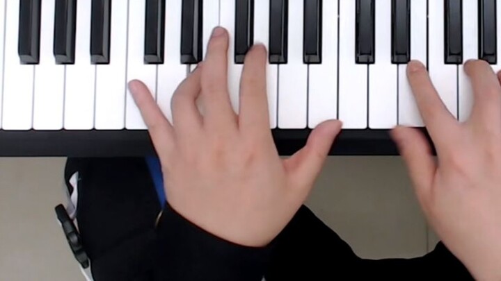 Piano teaching: 4 minutes let you learn to play "The Wind Rises" on the piano, it's really nice