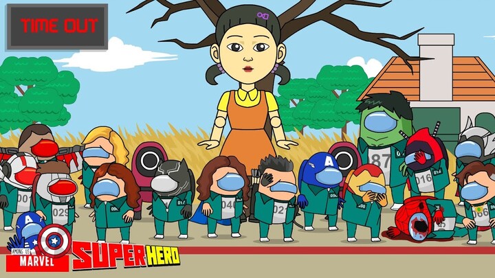 Play Squid Game Marvel - Among Us Marvel - Among Us SuperHero