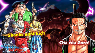 Shanks xuất kích - Các chỉ huy Băng Tóc Đỏ lộ diện! Cha của Zoro là……? #onepiece