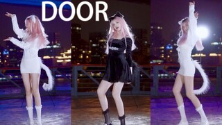 【Cub】Door❤️White meow or black meow❤ Knock knock knock Do you dare to open the door for meow on Hall