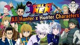 All Hunter x Hunter Characters | Will of Nen
