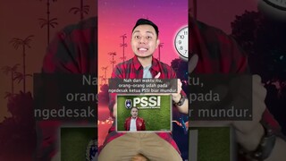 Ketua PSSI DIGANTI?! Siapa yang menurut kamu cocok? Pak Erick Thohir? #shorts