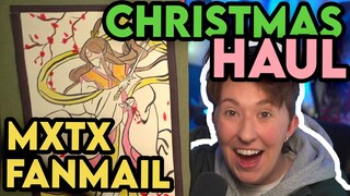 MXTX SUPER FANMAIL CHRISTMAS HAUL! (XIE LIAN PAINTING!)