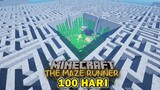 100 Hari di Minecraft THE MAZE RUNNER❗️❗️bertahan Hidup di LABIRIN RAKSASA❗️❗️ (Part 1)
