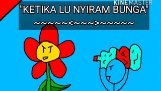 KOMIK MALAYNDO🇲🇾🇮🇩 "KETIKA LU NYIRAM BUNGA"