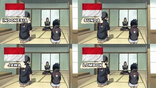 Sasuke Punya Ibu Tiri? || Parodi 4 Bahasa