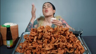 Mukbang da gà chiên giòn #mukbang #mukbangASMR