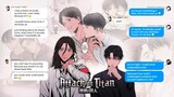 ereri broke up (for real this time) | levi got caught cheating? or eren just got tired of LDR? [aot]