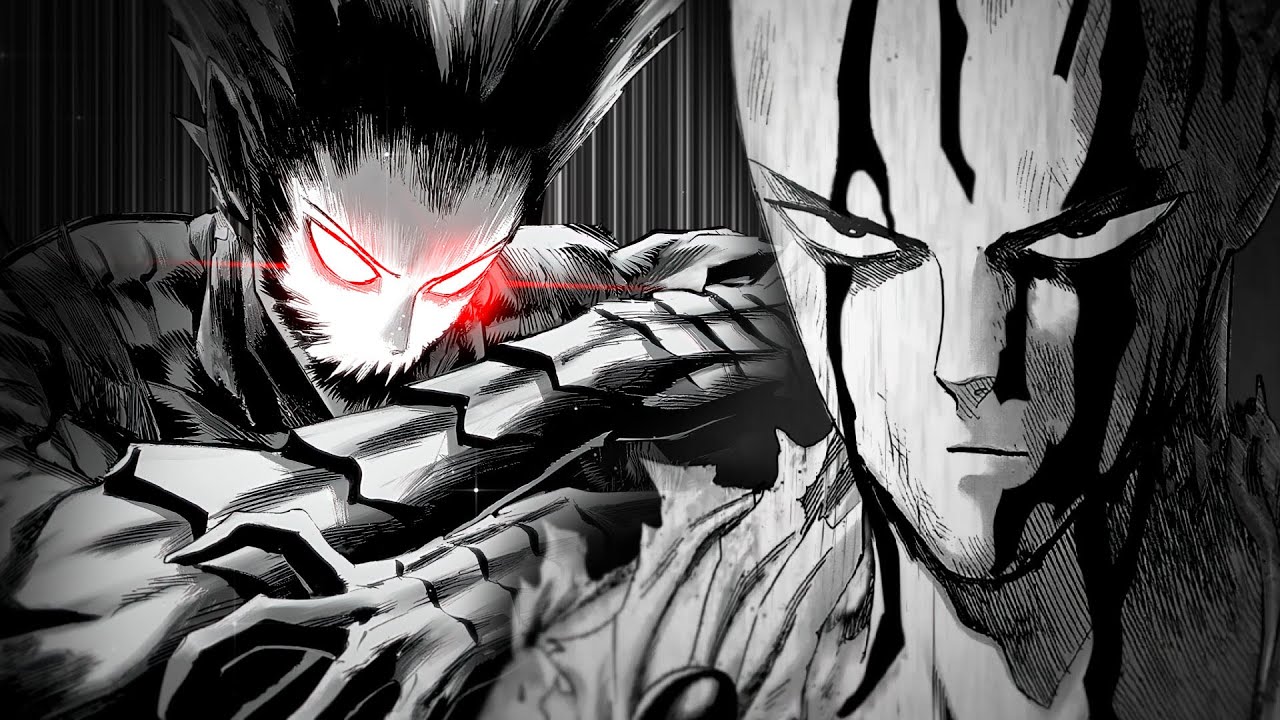 Cosmic Garou vs Genos Wallpaper 