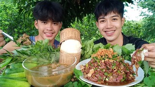 ส้าจิ้นวัวสดๆ สูตรทางภาคเหนือ ต้มขมร้อนๆแซ่บๆ (วันนี้พูดเหนือ)