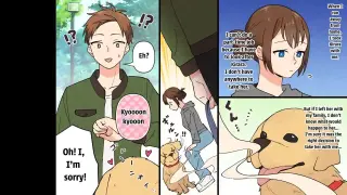 【Manga】Because of my sister, I became homeless. But a kind guy helped me and my dog and we're happy