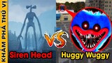 🔥 Huggy Wuggy vs Quỷ Đầu Loa Siren Head Ai Mới Là Ông Trùm Quái Vật Thật Sự Trong Game | KPTV