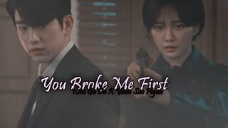 𝐘𝐨𝐮 𝐁𝐫𝐨𝐤𝐞 𝐌𝐞 𝐅𝐢𝐫𝐬𝐭 || Kim Ga On ✘ Yoon Soo Hyun [The Devil Judge 1x12 FMV]