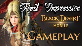 Black Desert Mobile Review 2020 First Impression Gameplay Android/IOS mmorpg