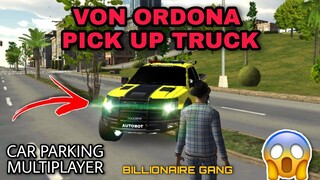 i build a pick up truck of von ordona in car parking multiplayer in 8 minutes | billionaire gang