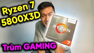 Đánh giá AMD Ryzen 7 5800X3D - Trùm cuối GAMING của AMD - Mạnh hơn cả i9 12900K