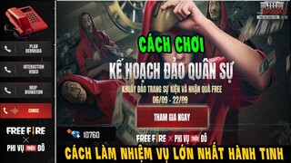 Free Fire Phi Vụ Triệu Đô | Tất cả nhiệm vụ cần làm để đổi được mèo triệu đô trong sự kiện free fire