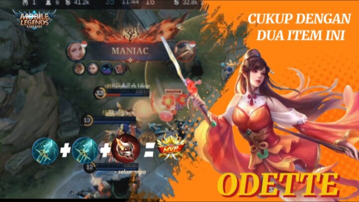 GAMEPLAY ODETTE MODE SAD AUTO MANIAC!!!