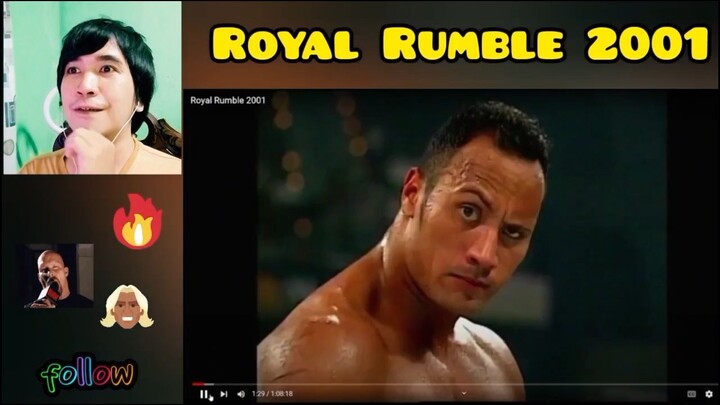 WWE Royal Rumble 2001 Part 1 Tagalog  Reaction