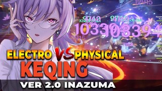 Keqing  x Sương mù R5 vs PUK R5 [genshin impact] [VER 2.0 INAZUMA]